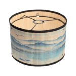Abat-Jour Bambou Paysage Peint | HUAN – Image 4