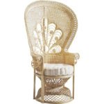 Fauteuil Emmanuelle en Rotin Naturel | SOFIA