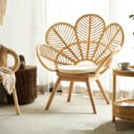 Fauteuil en Rotin Bois Clair | ARIA – Image 5