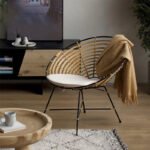 Fauteuil en Rotin Moderne | NÉBULA – Image 2