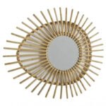 Grand Miroir en Rotin