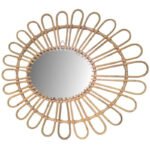 Miroir en Rotin XL