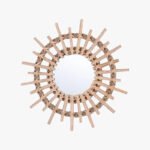 Miroir moderne en rotin | HORIZON