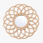 Miroir en Rotin Rosace Éternelle | ROSACE