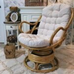 Fauteuil en Rotin Pivotant | LIZ – Image 2