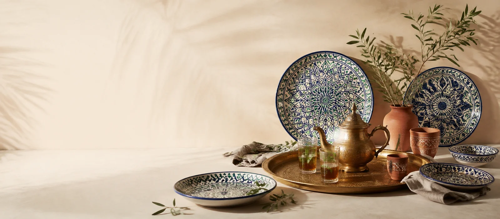 L’art de la table,à la marocaine.